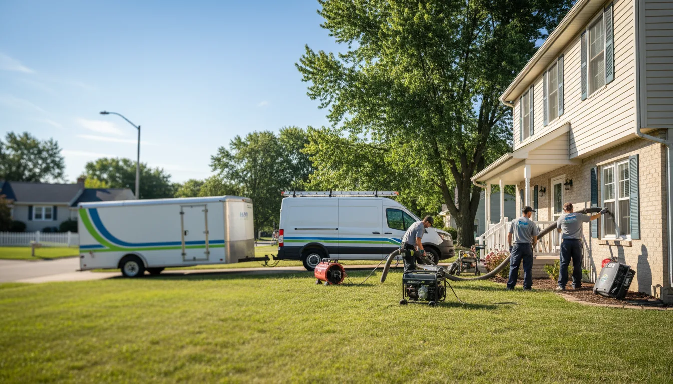 Flooded Basement Restoration And Cleanup With Repair in Hanover, ME near me